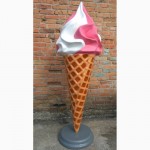 Мороженое рожок макет