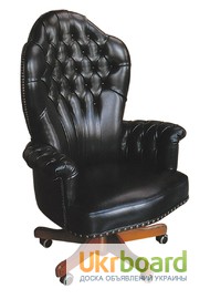 Фото 2. Кресло руководителя. Элитные кресла в коже G15 H132 Италия