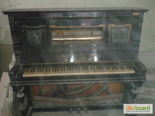Фото 3. Продам старинное немецкое фортепиано BogsVoigt