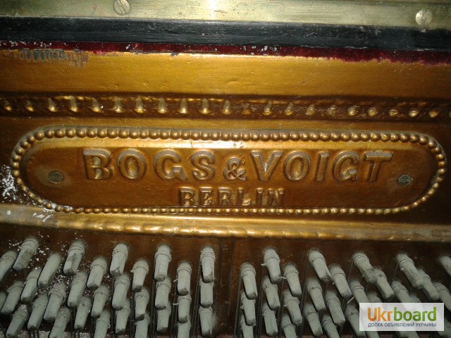 Фото 5. Продам старинное немецкое фортепиано BogsVoigt