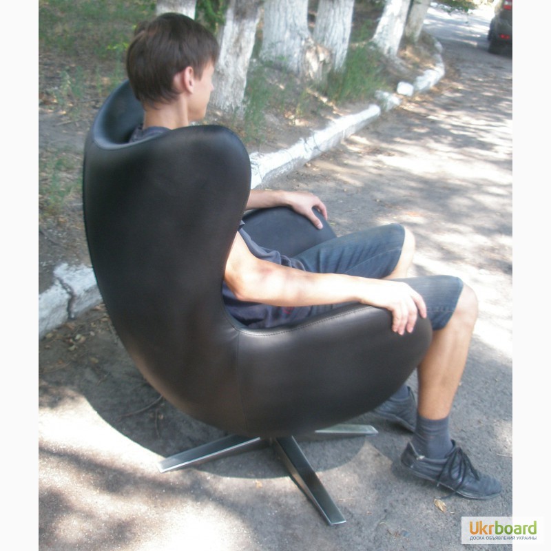 Фото 16. Кресло EGG (ЭГГ) шерстяная ткань, дизайнерское кресло Яйцо шерсть купить Киев Украина