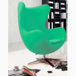Кресло EGG (ЭГГ) шерстяная ткань, дизайнерское кресло Яйцо шерсть купить Киев Украина