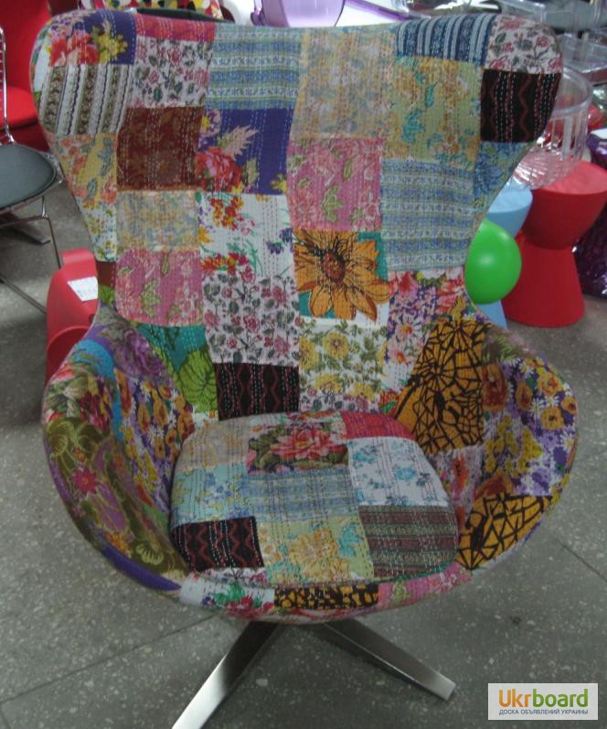 Фото 9. Кресло EGG (ЭГГ) шерстяная ткань, дизайнерское кресло Яйцо шерсть купить Киев Украина
