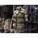 Модная супер куртка из меха камышового кота недорого