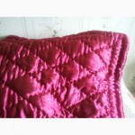 Одеяло пуховое красное новое