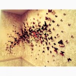 Бабочки, деков для стен 3D