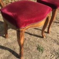 Антикварная пара стульев