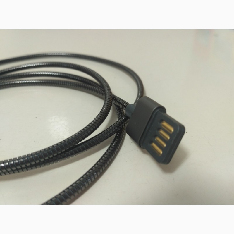 Фото 7. USB кабель Remax Silver Serpent RC-080a Type-C Металлический USB Type-C Быстродействующий