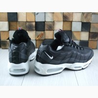 Черные демисезонные кроссовки Nike Air Max 95 41-46р ТОП КАЧЕСТВО