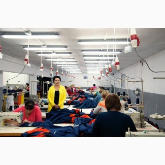 Пошив корпоративной и форменной одежды. Швейная фабрика Анелес