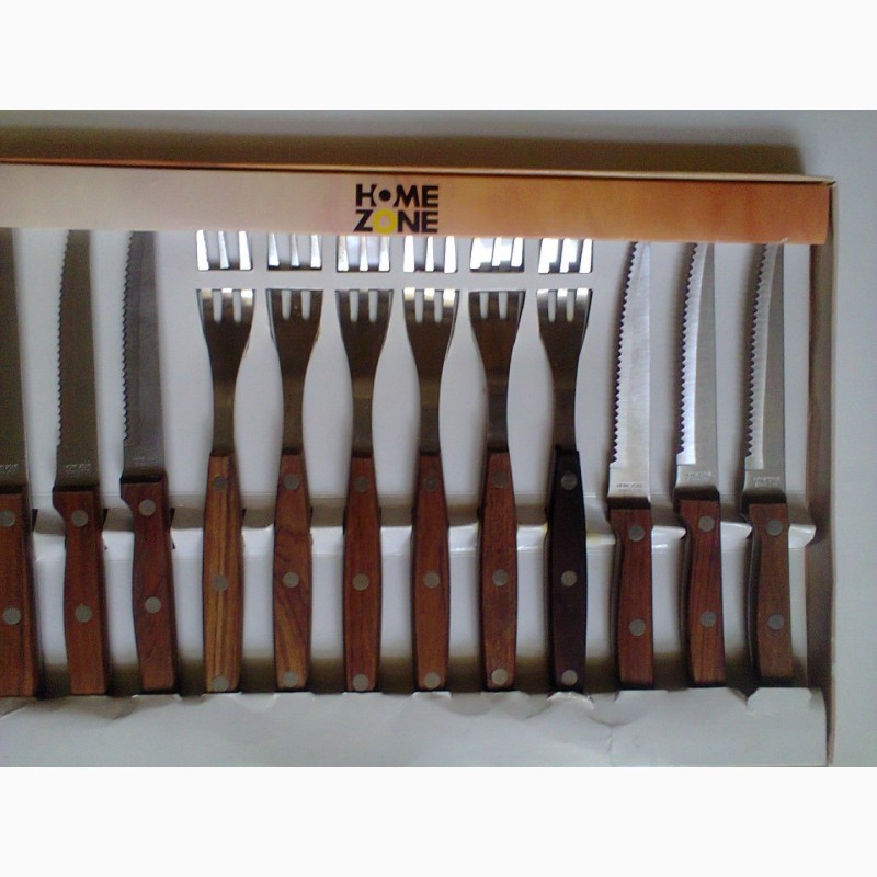 Фото 5. Набір ножів та вилок для СТЕЙКА
