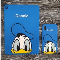 3d Обьемный Чехол Дональд Дак накладка Disney Дисней iPad mini 1/2/3 Силиконовый