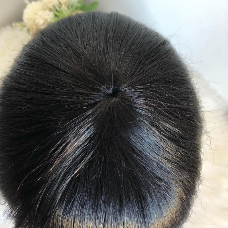 Фото 4. Парик из натуральных волос 85 - парик из 100% натуральных волос длинный черный
