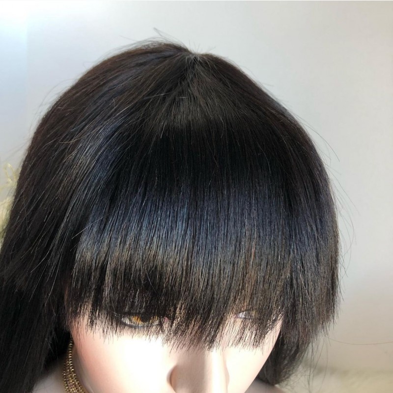 Фото 6. Парик из натуральных волос 85 - парик из 100% натуральных волос длинный черный