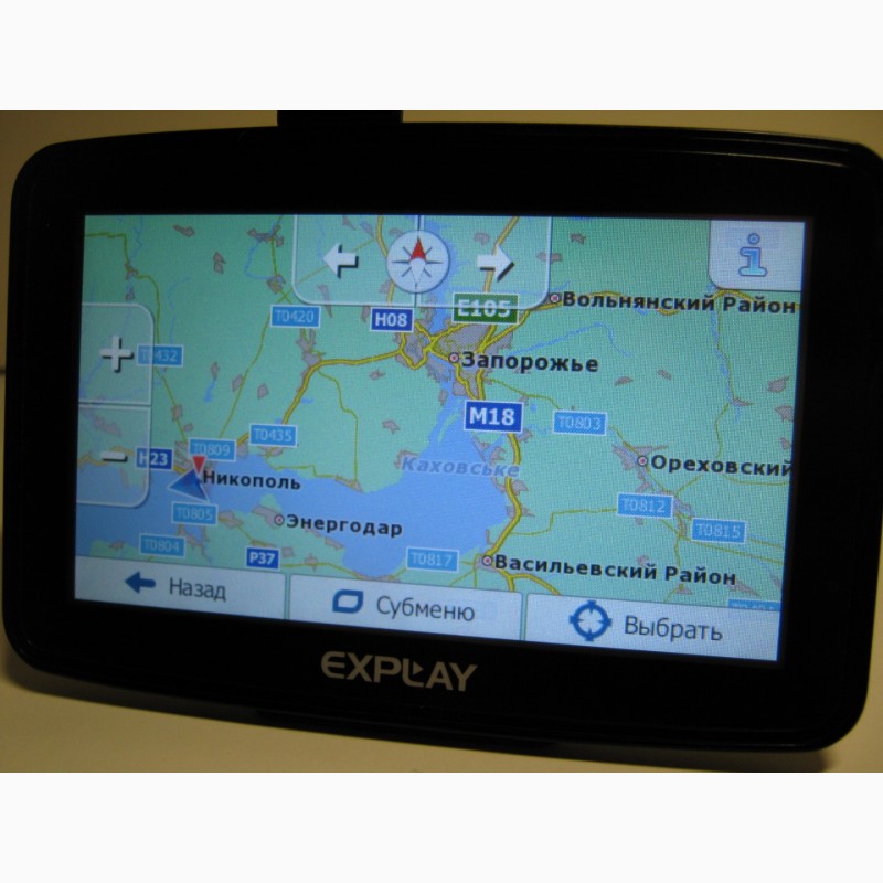 Фото 6. GPS навигатор Explay. Идеальное состояние! Карты TIR этого года + таксометр