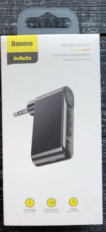 Фото 11. Беспроводной аудиоадаптер ресивер Usams US-SJ464 Встроенный микрофон USB aux гарнитура