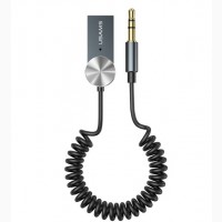 Беспроводной аудиоадаптер ресивер Usams US-SJ464 Встроенный микрофон USB aux гарнитура