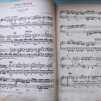 Ноты для фортепиано Бетховен Шесть лёгких сонат.1940г
