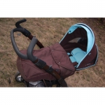 Продам детскую коляску ABC Design 4 Tec, цвет голубой с темно-коричневым, полный комплект