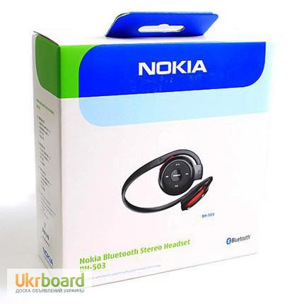 Фото 4. Стереогарнитура Nokia ВН-503-Bluetooth