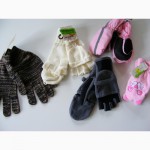 Перчатки зимние детские и взрослые микс