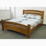 Ліжко двохспальне дерев янне масив дуба. Кровать двохспальная массив