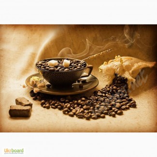 Натуральный зерновой кофе и чай