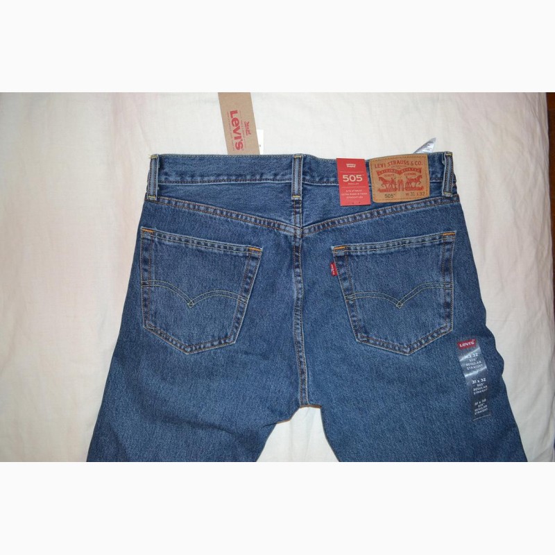 Фото 5. Классные мужские джинсы Levi#039;s (Ливайс) 505. Новые, оригинал из США. W31/L32