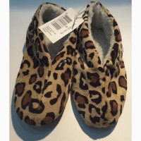 Леопардовые тапочки пинетки 36 размер, ferro footwear, нидерланды