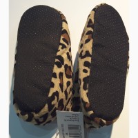 Леопардовые тапочки пинетки 36 размер, ferro footwear, нидерланды