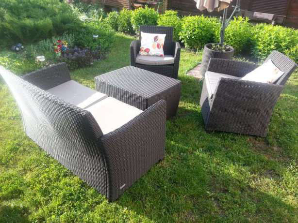 Фото 3. Набор мебели Corona Set With Cushion Box Голландия для дома, кафе