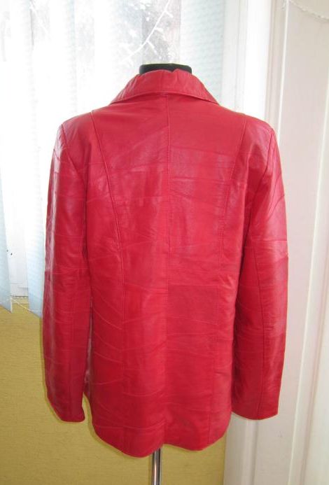 Фото 3. Модная оригинальная женская кожаная куртка. Лот 114