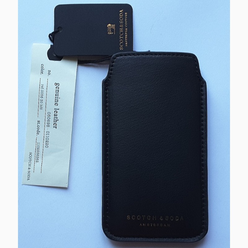 Фото 4. Чехол -карман на телефон, кожа, scotchsoda, нидерланды