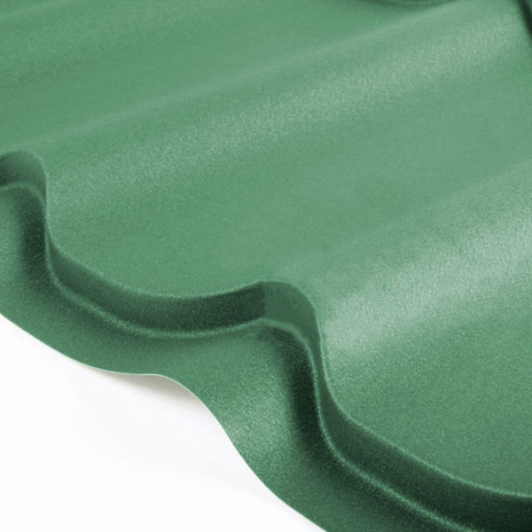Фото 3. Металлочерепица матовое покрытие зелёная с замерами, порезкой, упаковкой-БЕСПЛАТНО