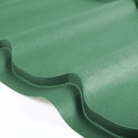 Металлочерепица матовое покрытие зелёная с замерами, порезкой, упаковкой-БЕСПЛАТНО