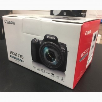 Canon 77д цифровая зеркальная фотокамера с 18-135мм ориентир линзой