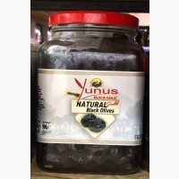 Маслины вяленые Fimtad 1200g Турция Турецкие оливки вяленые черные с косточкой