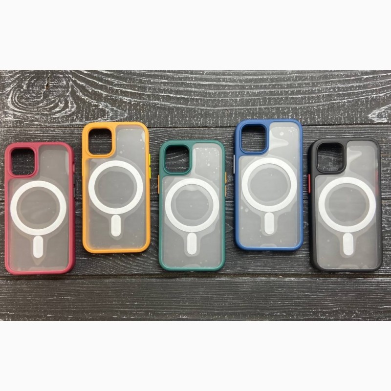 Фото 10. Чехол Clear Case для iPhone 12 Pro Max/Айфон/Magsafe из прозрачного силикона