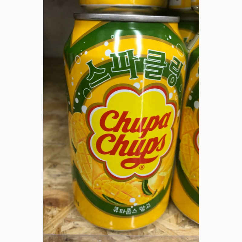 Фото 4. Чупа-Чупс апельсин Корейская газировка со вкусом популярных леденцов Chupa-Chups
