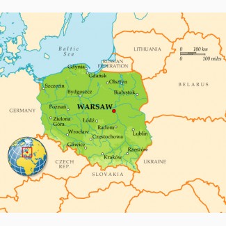 Доставка ванатжу з Польщі