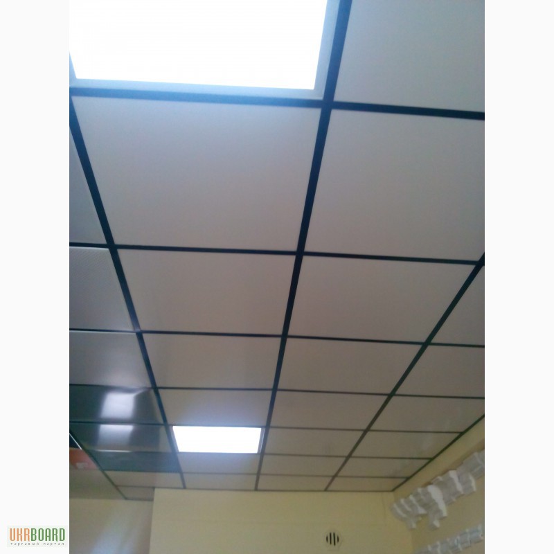 Фото 3. Подвесной потолок, зеркальный потолок, алюминиевые потолки, кассетный потолок