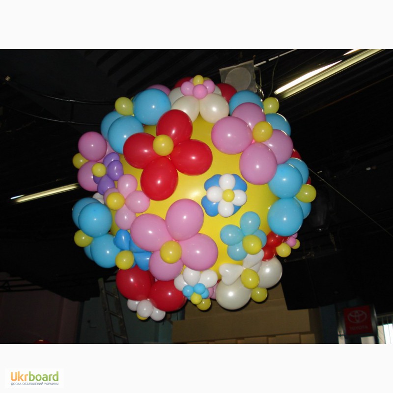 Фото 7. Шар Сюрприз, Большой шар внутри 100-200 маленьких шаров Киев (Оболонь)