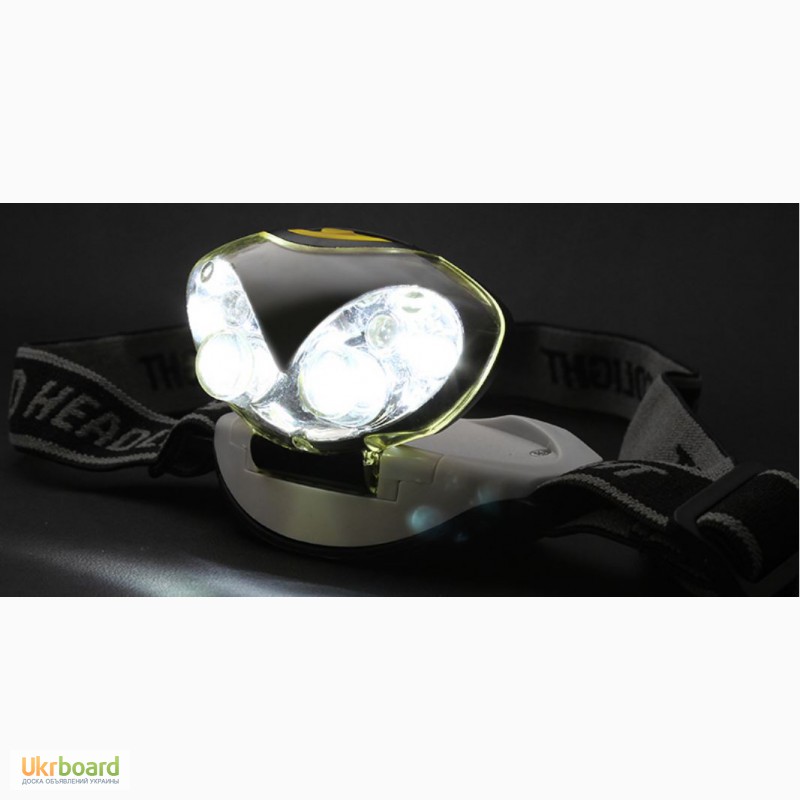 Фото 3. Продам: Линзованный светодиодный налобный LED фонарь / фонарик / свет / лампа