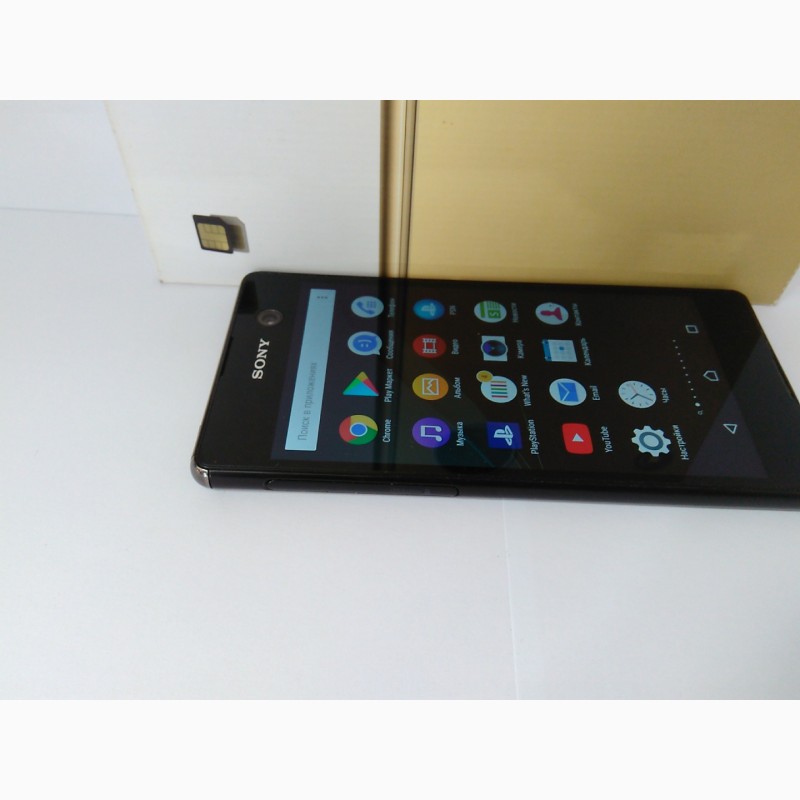 Фото 3. Купити дешево Смартфон Sony Xperia M5 Dual E5633 (Black), ціна, фото, опис