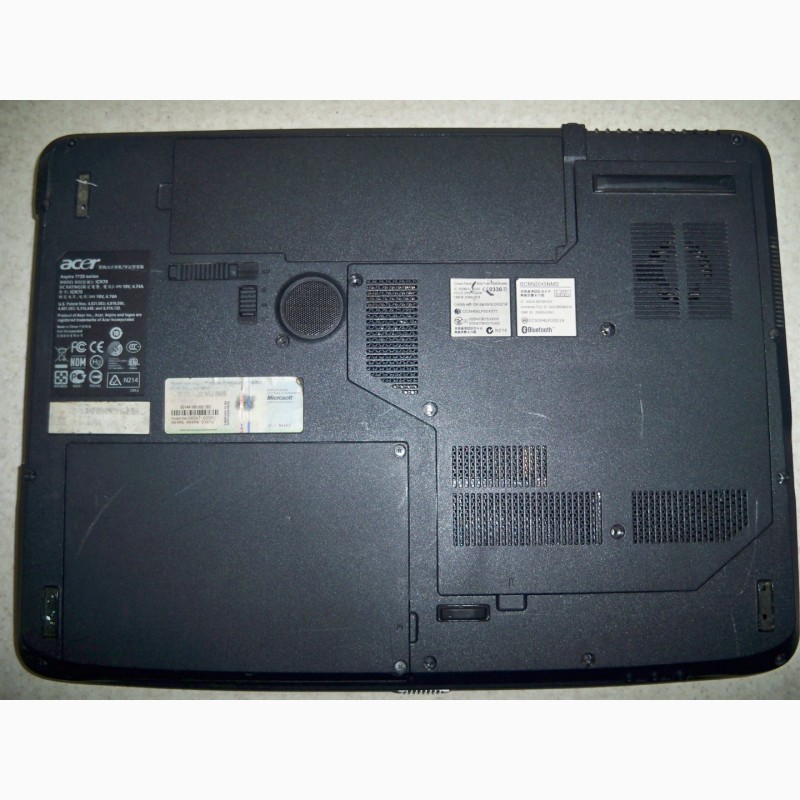 Фото 5. Ноутбук Acer Aspire 7720G два ядра Intel Core 2 Duo/экран 17 дюймов