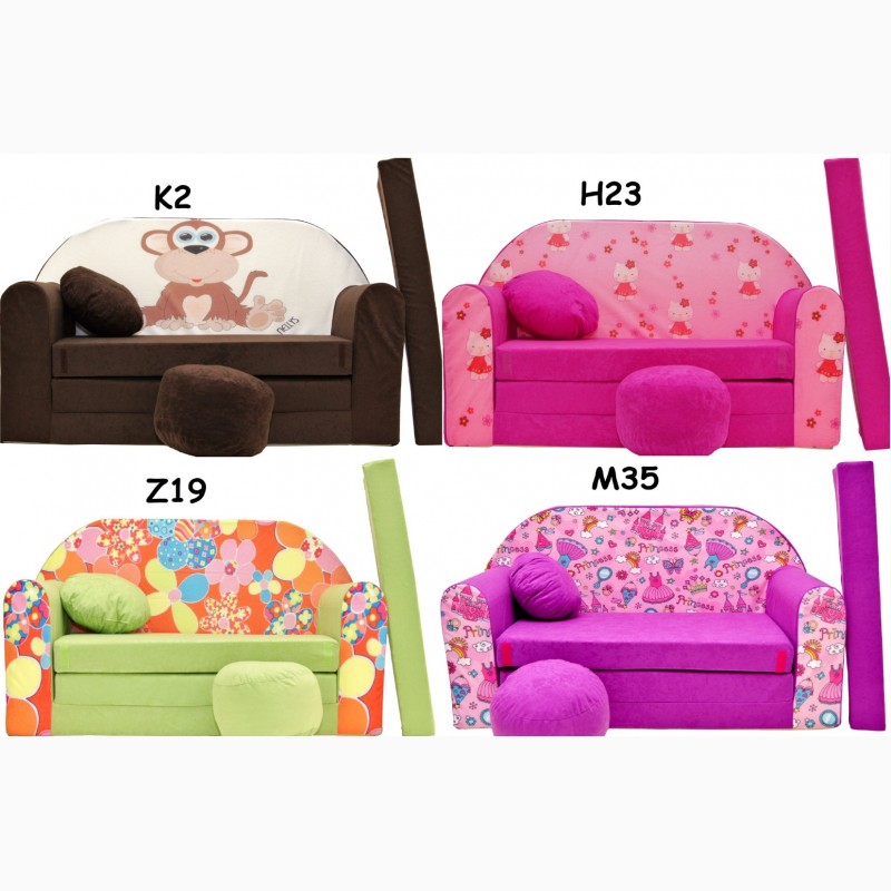 Фото 14. Міні-софа, диванчик-ліжко дитяче Welox Maxx різні кольори! Польща