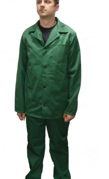 Проф костюм рабочий зеленый