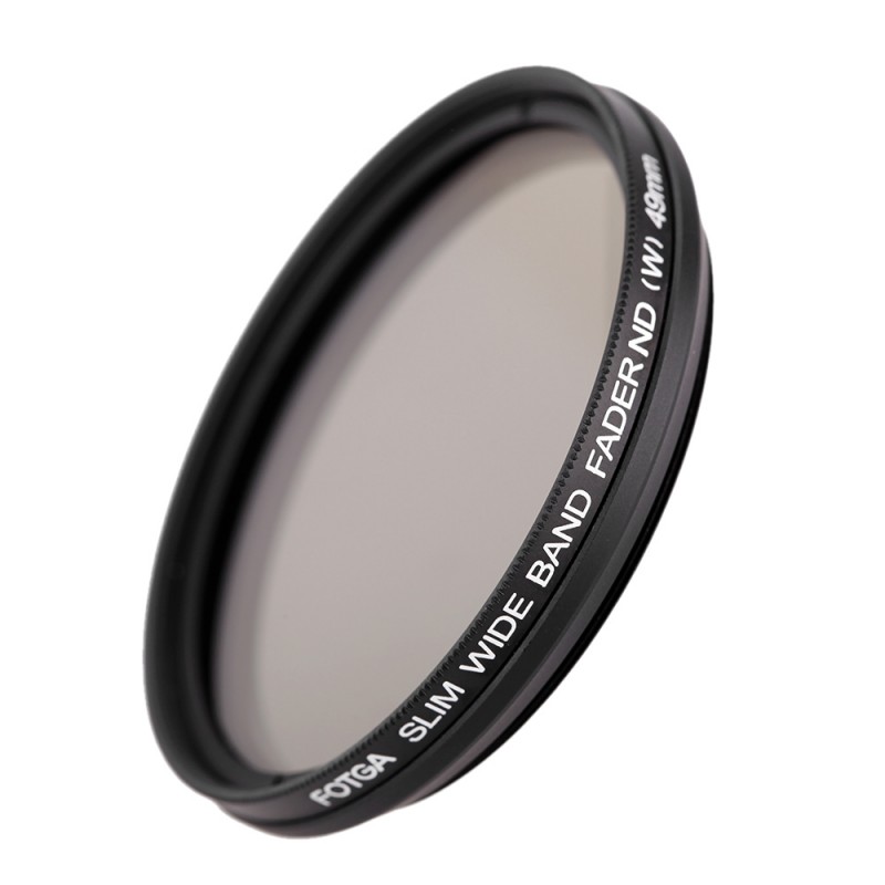Фото 5. 49 mm светофильтр нейтрально-серый с переменной плотностью Fotga Slim Fader ND2-400