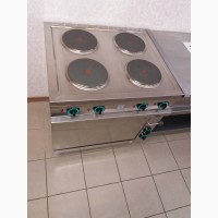 Плита электрическая четырехконфорочная с жарочным шкафом