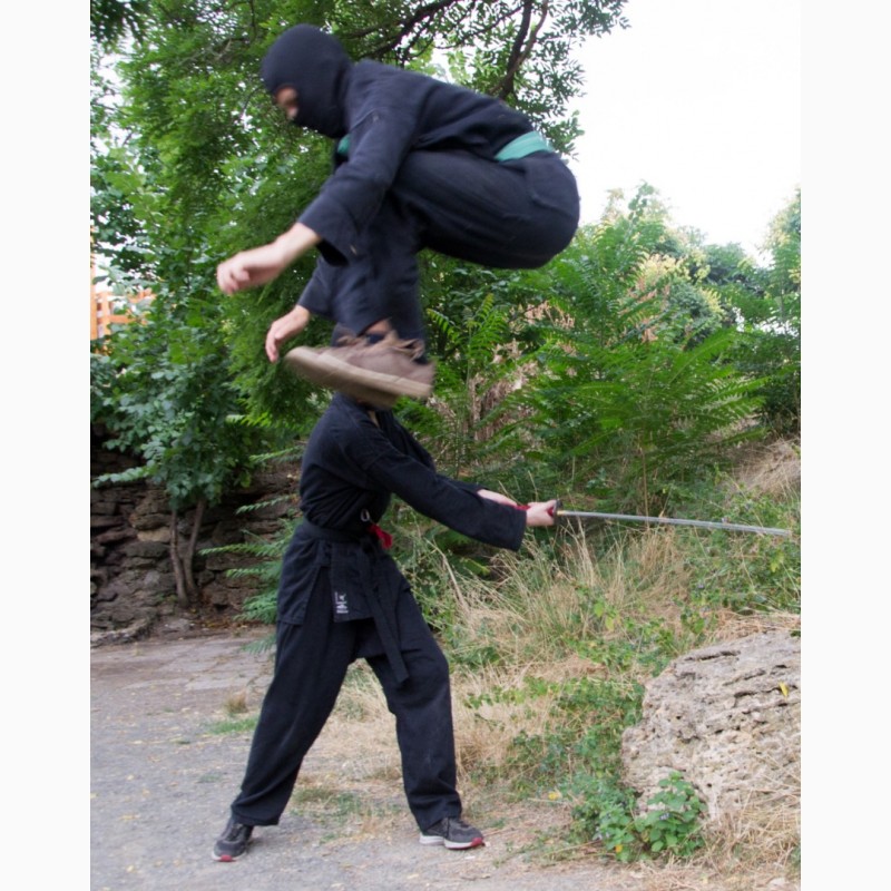 Фото 11. Тренировки ниндзя и куноичи Будзинкан Одесса